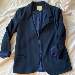 Urban Outfitters silence + noise navy blazer